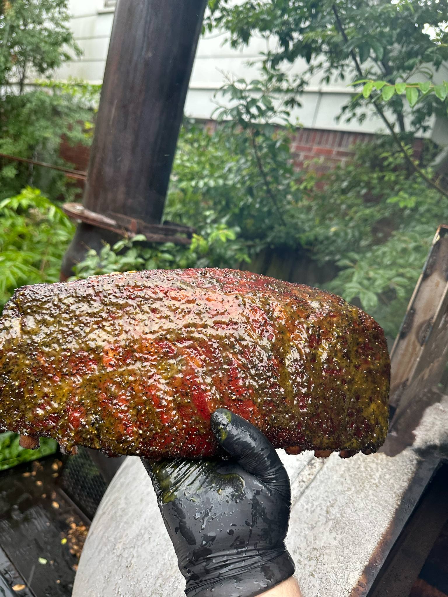 Brisket in foil